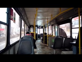 ЛИАЗ-5280. (366). Обожаю ездить на пустых троллейбусах. Петрозаводск.