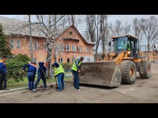 Подрядная организация Проектстрой продолжает реконструкцию центральной площади г. Лутугино