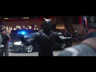 Balti - Ya Lili feat. Hamouda (Burak Balkan Remix)  BLACK PANTHER [Chase Scene]