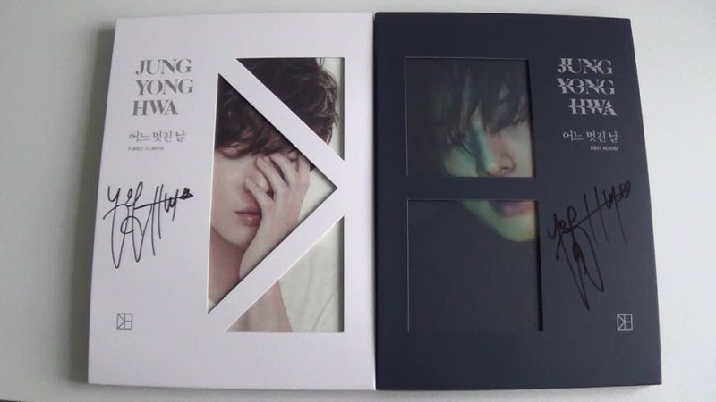 Распаковка: Jung Yong Hwa 1st Solo Album One Fine Day ( A B