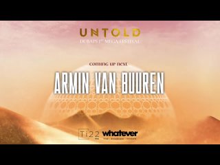 ARMIN VAN BUUREN LIVE at DUBAI’S First Mega Festival UNTOLD