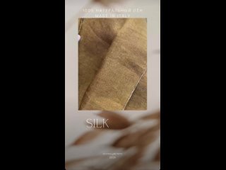 Video by Silk Bird I Натуральные ткани