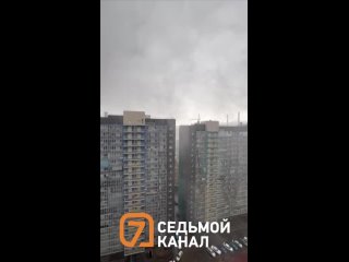 Снежная буря накрыла Красноярск