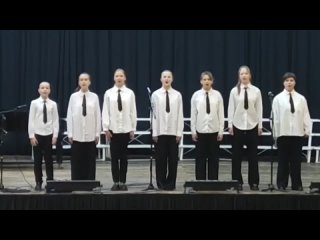 Ансамбль “Юность“ Детской музыкальной школы Железноводска в конкурсе “Поющий мир“