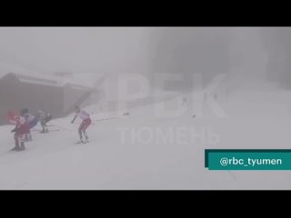 Тюменская лыжница травмировалась в массовом падении в Сочи