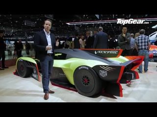 Aston Martin Lagonda Vision Concept + Valkyrie AMR Pro  Geneva Motor Show 2018  Top Gear