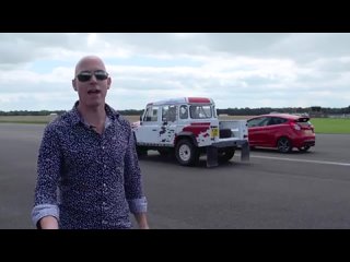 Bowler Defender V6 vs Ford Fiesta ST  Top Gear
