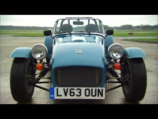 James May and The Stig on the Caterham  Top Gear