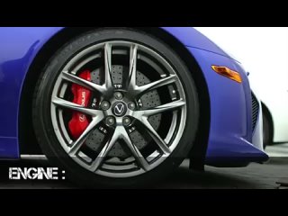 Lexus LFA  Under the Hood  Supercar Garage  Top Gear Live 2014