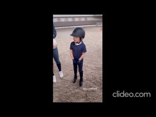 Дочь Екатерины Климовой начала заниматься конным спортом