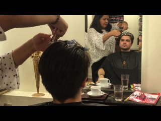 MahnazTV - Typberatung ＂Männer Frisur＂： Dauerwelle für Männer (Umstyling Vorher⧸Nachher)