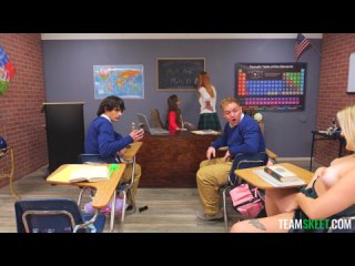 [TeasmSkeet] [InnocentHigh] Jackie Hoff, Alex Kane, Jill Taylor - The Classroom Challenge