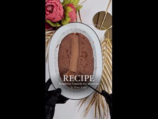 Малиновый ганаш по рецепту знаменитого Пьера Эрме 🔥 | Видео от Делай торты! (рецепты, мастер-классы)