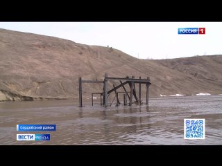 Борьба с наводнением: как в Сердобске справляются с высоким уровнем воды