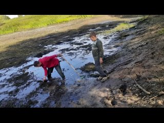 Зарыбление водоема села Июльское Воткинский район.