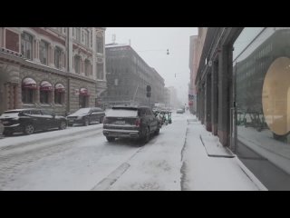 Winter Came Back!❄️🌨️☃️Some Heavy Snowfall in Helsinki, Finland (5 April 2024)