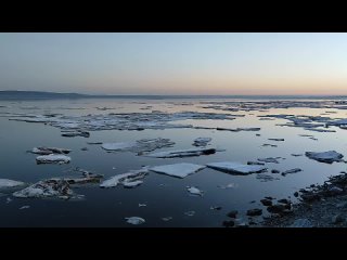 Лёд на Жигулёвском море