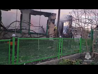Три человека погибли в пожаре в Перевальском районе