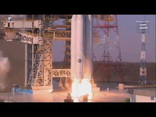 Видео: момент старта ракеты-носителя “Ангара-А5“ с космодрома Восточный 11 апреля 2024