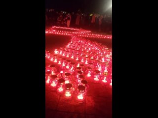 Траурные лампады в память о погибших в зоне СВО бойцах зажгли в Туапсе.