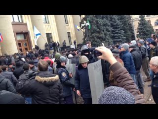 Отпор захвату облсовета Харькова - 3 марта 2014. (720p)