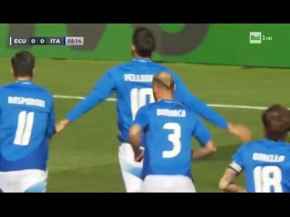 Эквадор 0:1 Италия / Пеллегрини