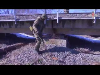 Reconhecimento, remoo de minas, reparos: o trem especial do Volga continua realizando tarefas na zona de operao militar espe