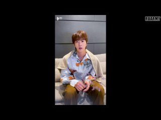 [RUS SUB ][n월의 석진] Message from Jin : Apr 2024 💌