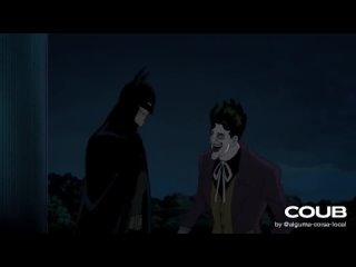 Batman and The Joker laugh together