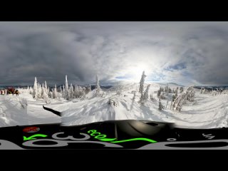 Ледяной рай - 360° VR Видео - Природа - 3d video - Горы Алтая