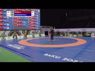 European OG Qualifier2024 57kg Aurora RUSSO (ITA) vs. Olga KHOROSHAVTSEVA (AIN)