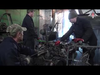 Специалисты ремонтных подразделений 1-го армейского корпуса «Южной»  организовали восстановлению техники
