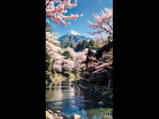 [№80] (Образ спортивных леггинсов) Отправляюсь в поход по цветущей сакуре в Японии ~ ★ Азиатские девушки ｡◕‿◕｡ Нейросеть