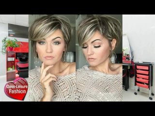 Модные женские стрижки 2022 года  Стрижка пикси / Fashionable women’s haircuts 2022 Pixie haircut