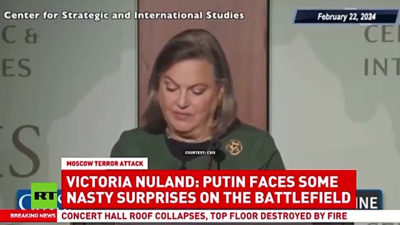 Victoria Nuland said that Vladimir Putin should expect a “nasty surprise”