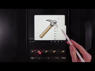 Procreate Dreams tutorial - Hammer and Nail #3