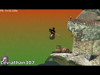 [SpecterChannel] ОН ПРОШЕЛ Getting Over It ЗА 59 СЕКУНД! - Разбор Спидрана по Getting Over It