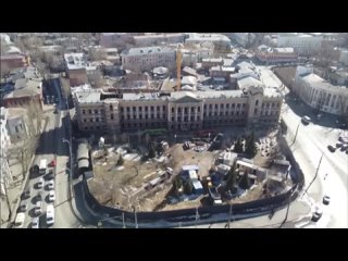 Горельеф “Шахтеры“ со здания  “Востсибугля“ в центре Иркутска планируют не только воссоздать в копии, но и сохранить оригинал