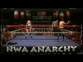 Melissa Coates vs Chip Day (Brayden McGuire) NWA Anarchy TV eps 100 11-17-07
