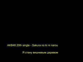 AKB48 RUS 20th single - Sakura no ki ni narou 110216