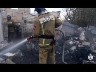 Сотрудники МЧС России ликвидировали пожар