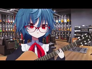[Yuko Yurei Ch. idol-EN] POV: You’re at Guitar Center watching the beginner play a song for you