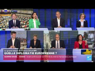 Manon Aubry dnonce la complicit de la candidate de Macron dans le gnocide  Gaza