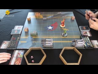 Street Fighter: The Miniatures Game [2021] | Street Fighter the Miniatures Game: Guile Vs Ken [Перевод]