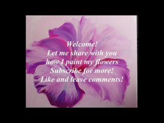 _Pink Hibiscus Petal_ Acrylic painting tutorial #acrylic #acrylicpainting #art #easy #easydrawing