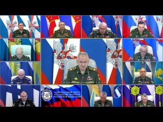 Сергей Шойгу объявил о назначении новых командующих в ходе селекторного совещания с руководящим составом ВС РФ