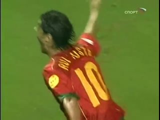 Руй Кошта - гол Англии на Евро-2004