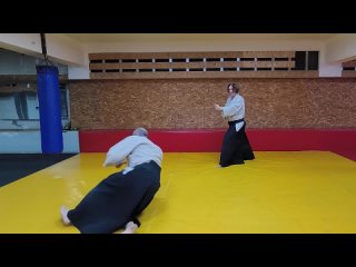 Айки нагэ 2, тренировка по айкидо в Ставрополе