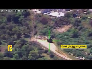 ️“Hezbollah“ publishes footage of the destruction of the AN/TPQ-37 anti-battery radar using the Almas-3 ATGM in the area of the