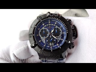 Invicta Subaqua Noma III Grand 44233 Большие Чёрные Мужские Часы Инвикта Субаква Нома 3 Гранд